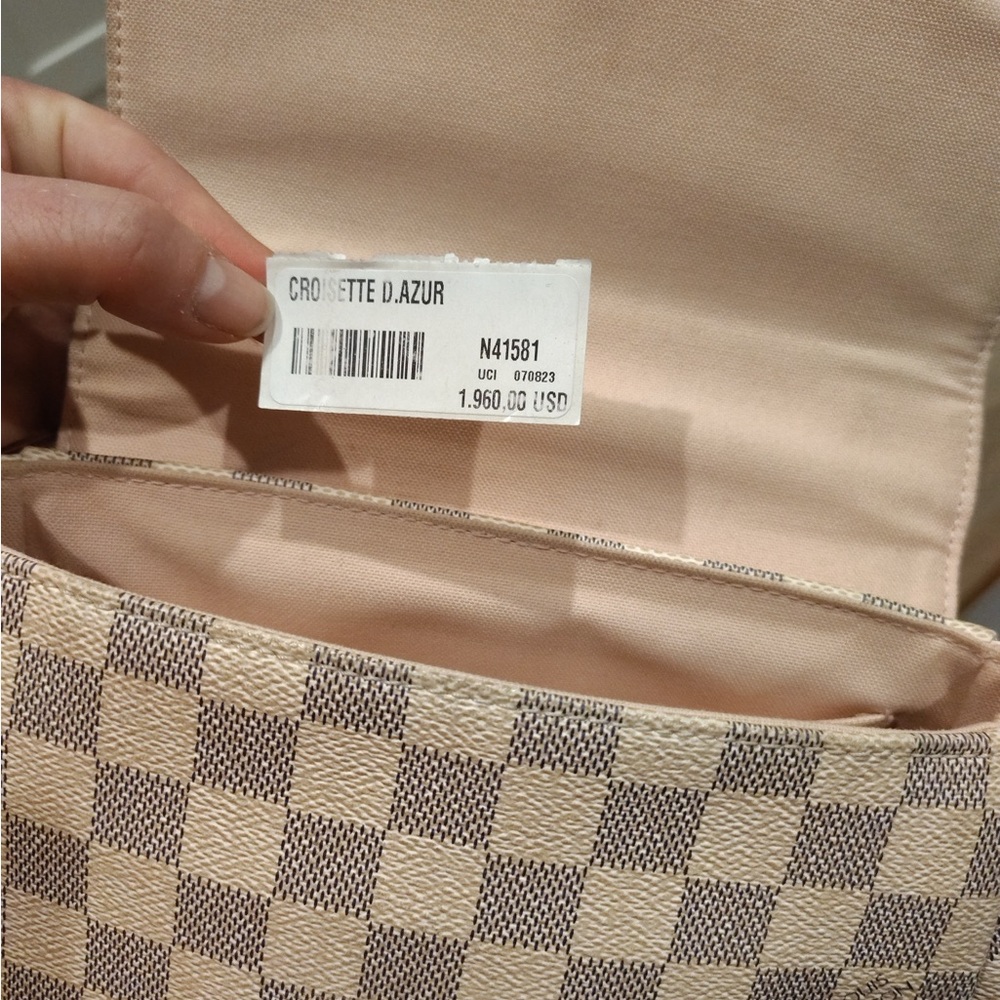 Louis Vuitton Croisette Damier Azur Crossbody Bag - Picture 14 of 15